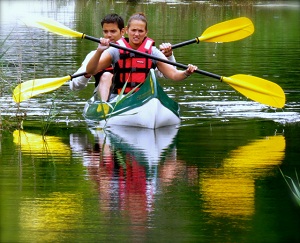 Canoeing in Wilderness